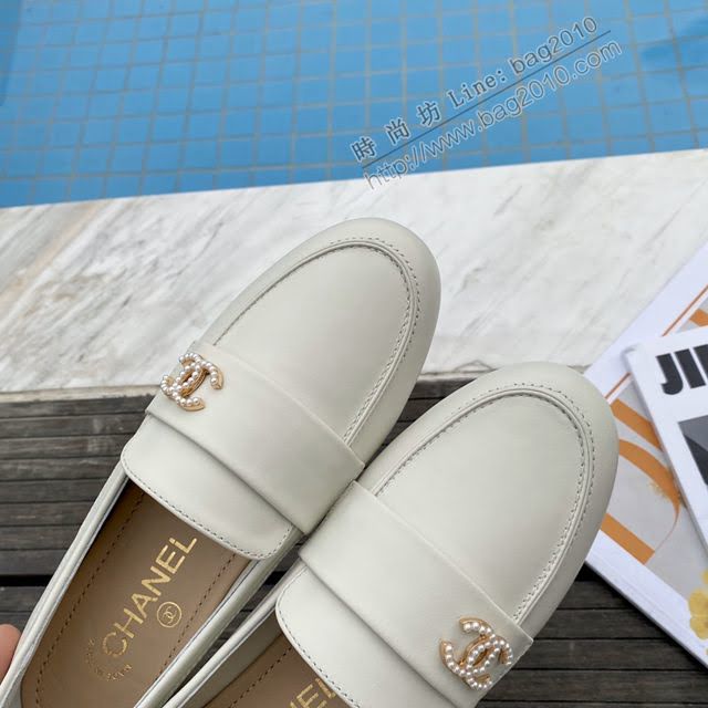Chanel女鞋 香奈兒2020春夏新品 頂級版本 Chanel小牛皮單皮鞋  naq1267